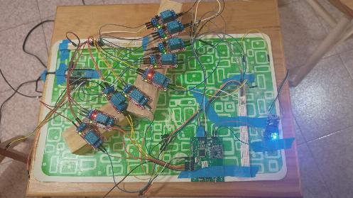 Microcontrolador y relés