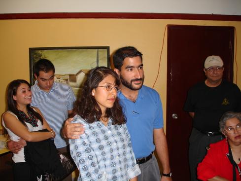 Omar y Paola, marido y mujer