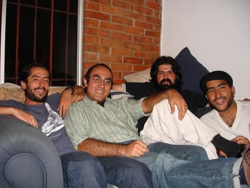 Juan José, Juan Manuel, Omar y yo