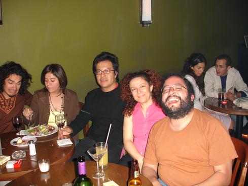 Walter, Ivette, Luis, Pilar e Igor