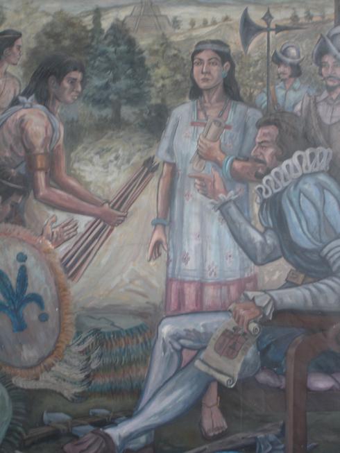 Cortés y la Malinche