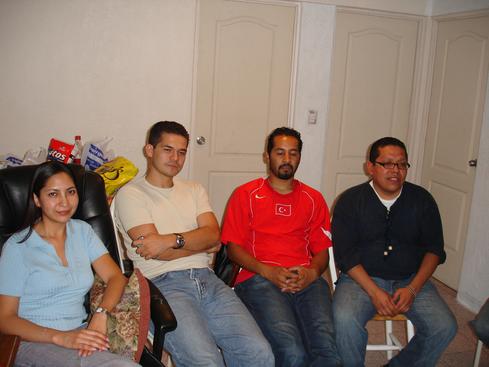 Yazmín, Rafa, Erick y Óscar