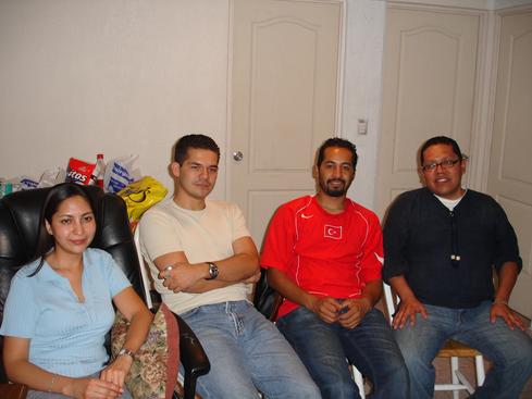 Yazmín, Rafa, Erick y Óscar