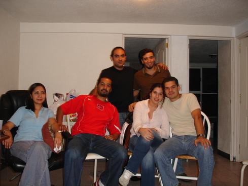 Yazmín, Erick, yo, Enrique, Cindy y Rafa