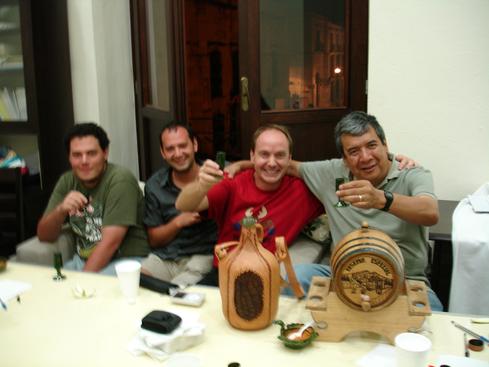 Javier, David, Oswin y Jorge