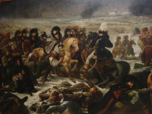 Napoléon en el campo de Eylau