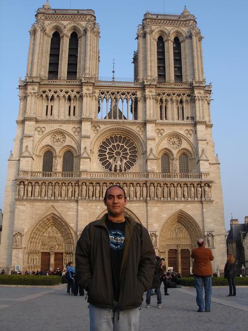 Yo en Notre Dame