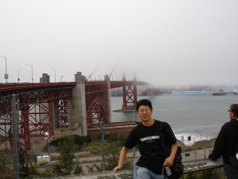 Eddie en el Golden Gate