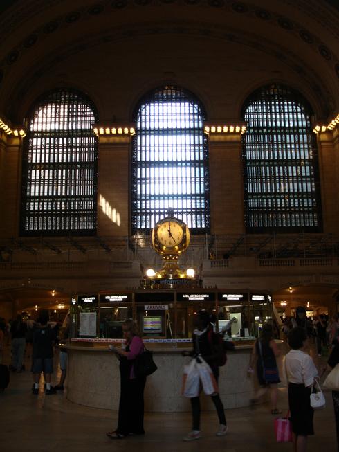 El reloj en Grand Central