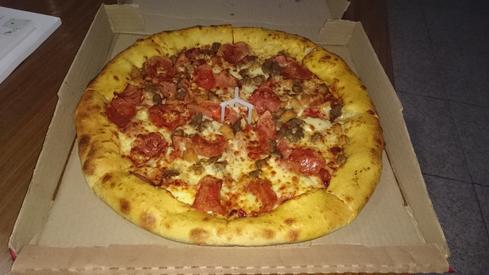 La saludable pizza