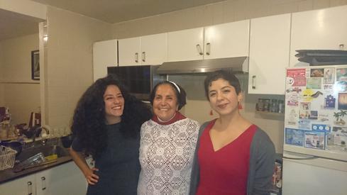 Jimena, Valeria y mi tía Tina