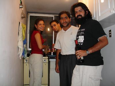 Julia, Enrique, Omar y Juan Manuel