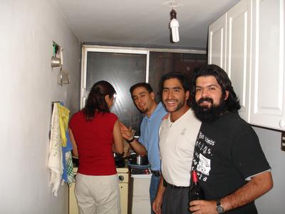 Julia, Enrique, Omar y Juan Manuel