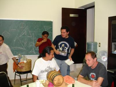 Hernán, Crevel, Criel, Javier y Oswin