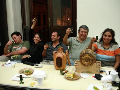 Javier, Isabel, David, Jorge y Adriana
