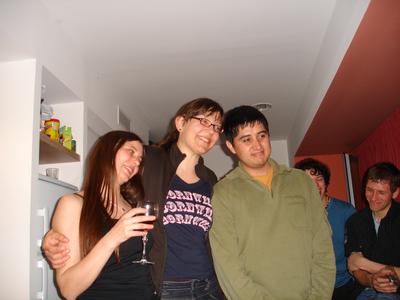 Birgit, Daria y Víctor