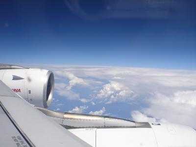 Las nubes desde el avión