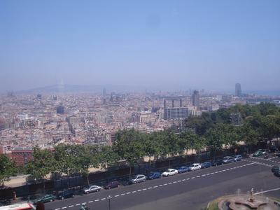 Barcelona desde el funicular