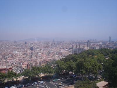Barcelona desde el funicular