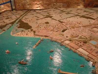 Maqueta de Tarragona en la época romana