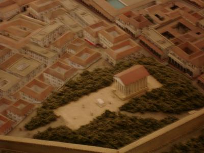 Maqueta de Tarragona en la época romana