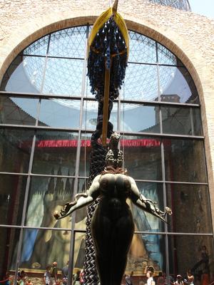 En el museo de Dalí