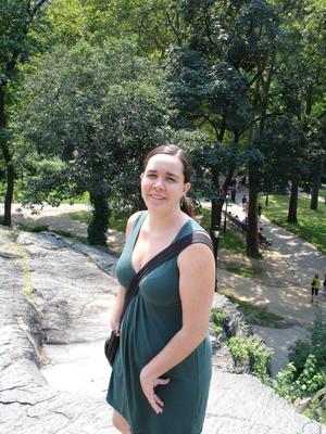 Isabel en Central Park