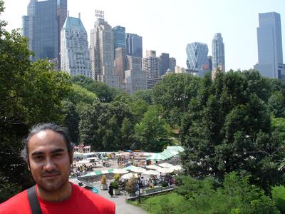 Yo en Central Park