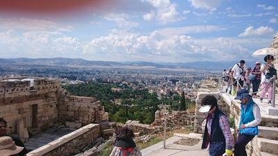 Desde la Acrópolis de Atenas