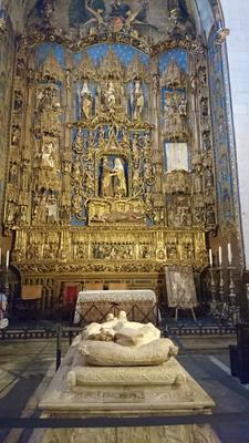En la catedral de Burgos