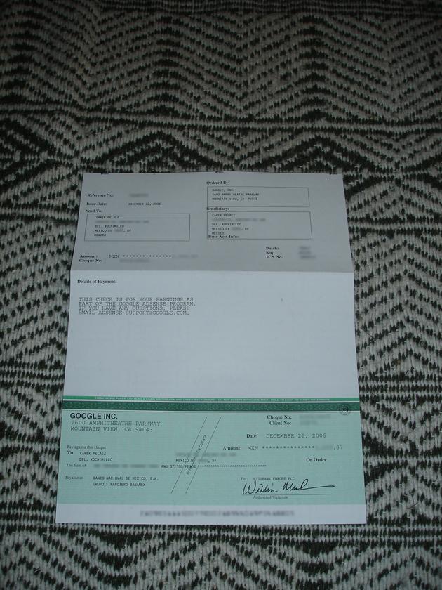 El cheque