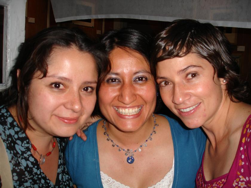 Ximena, Mónica y Diana