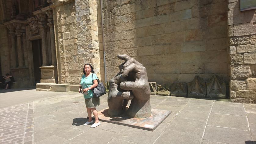 Mi mamá en San Sebastián