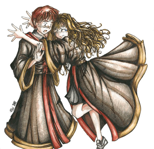 Ron y Hermione